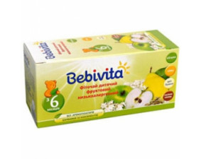 Фото - Фиточай Bebivita (Бебивита) детский фруктовый низкоаллергенный 1.5г №20