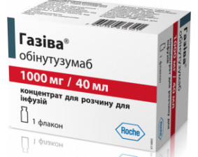Фото - Газива концентрат 1000мг/40мл №1 флакон