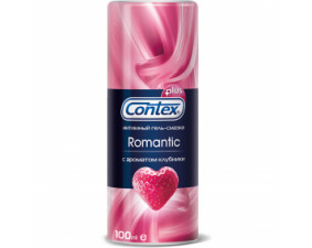 Фото - Гель-смазка интимная Contex (Контекс) Romantic с ароматом клубники 100мл