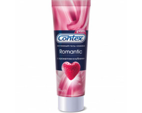 Фото - Гель-смазка интимная Contex (Контекс) Romantic с ароматом клубники 30мл