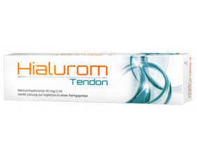 Фото - Гиалуром Тендон (Кислота гиалуроновая) HIALUROM TENDON внутрисуставная инъекция раствор 40мг/2мл ампула №1