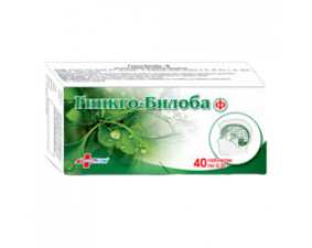 Фото - Гинкго-Билоба-Ф таб. 0,5 г № 40