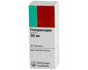 Фото - Глюренорм таблетки по 30 мг №60 (10х6)