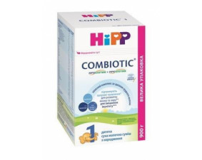 Фото - Суха молочна суміш HiPP Combiotic 1, з народження, 900 г