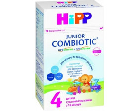 Фото - Сухая молочная смесь HiPP Combiotic 4 Junior, 500 г