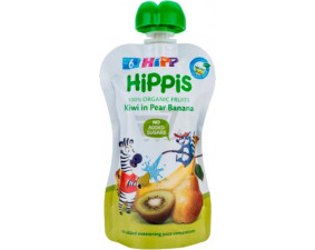 Фото - Пюре HIPP (Хипп) HIPPIS груша, банан, киви с 6 месяцев 100г