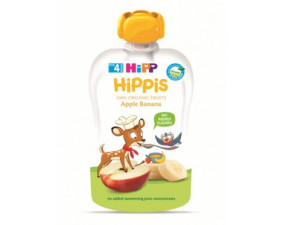 Фото - Пюре HIPP (Хипп) HIPPIS яблоко, банан с 4 месяцев 100г