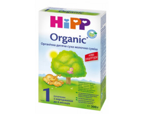 Фото - HIPP (Хипп) Органическая сухая детская молочная смесь Органик 1 300г