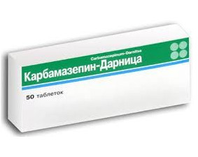 Фото - Карбамазепін-Дарниця таблетки по 200 мг №50 (10х5)