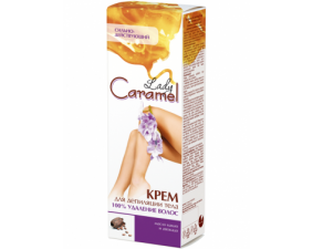Фото - Lady Caramel Крем для депиляции 100% удаление 100мл