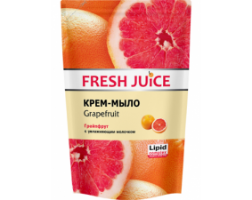 Фото - Крем-мило Fresh Juice Grapefruit Грейпфрут дой-пак 460мл