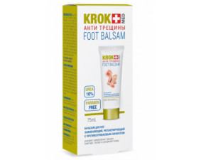 Фото - Krok Med (Крок Мед) Бальзам для ног Анти Трещины 75мл