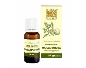 Фото - Масло эфирное натуральное FLORA SECRET флакон 10мл, мандариновое