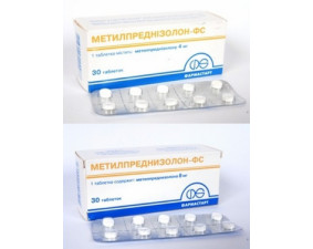 Фото - Метилпреднізолон-ФС таблетки по 4 мг №30 (10х3)