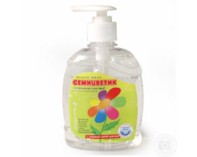 Фото - Мыло жид. Семицветик 300г 7 трав доу-пак