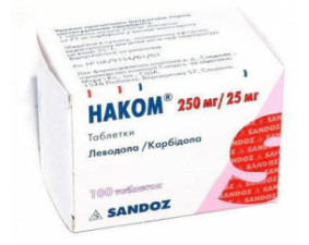 Фото - Наком таблетки по 250 мг/25 мг №100 (10х10)