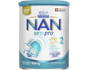 Фото - Суха молочна суміш NAN 2 Optipro для дітей від 6 місяців, 800 г