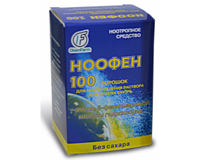 Фото - Ноофен порошок 100мг доза по 1г №15