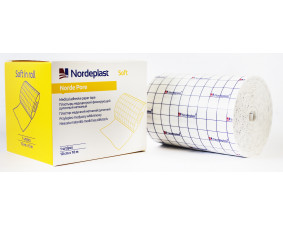 Фото - Nordeplast (Нордепласт) Пластырь медицинский фиксирующий рулонный нетканый НордеПор Софт 10см*10м