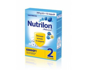 Фото - Сухая молочная смесь Nutrilon Комфорт 2 для питания детей от 6 до 12 месяцев, 300 г