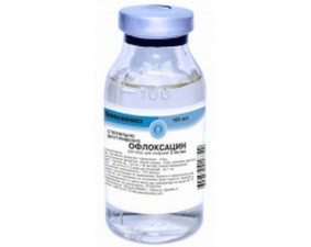 Фото - Офлоксацин раствор для инфузий 0.2% 100мл