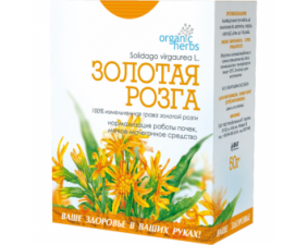 Фото - Organic Herbs Фиточай Золотая Розга 50г