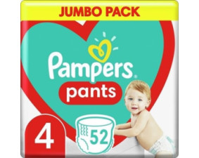 Фото - Подгузники-трусики детские Pampers Pants размер 4, 9-15 кг, 52 штуки