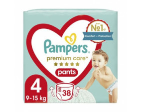 Фото - Подгузники-трусики Pampers Premium Care Pants размер 4 (9–15 кг), 38 шт