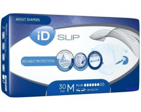 Фото - Подгузники для взрослых iD Slip Plus Medium (80-125 см), 30 штук