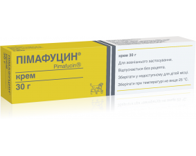 Фото - Пімафуцин крем 20 мг/г по 30 г у тубах