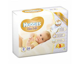 Фото - Подгузники для детей Huggies Elite Soft (Хаггис Элит Софт) размер 2 (4-7кг) №24