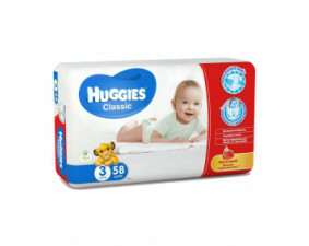 Фото - Подгузники для детей HUGGIES Classic (Хаггис Классик) размер 3 (4-9кг) №58