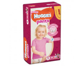 Фото - Подгузники-трусики для детей HUGGIES (Хаггис) Pants (Пентс) размер 5 для девочек от 12 до 17 кг №34