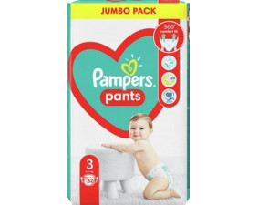 Фото - Підгузки-трусики дитячі Pampers Pants розмір 3, 6-11 кг, 62 штук