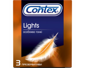 Фото - Презервативы Contex (Контекс) Lights особенно тонкие 3шт