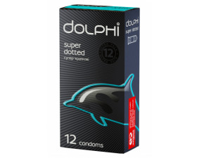 Фото - Презервативы Dolphi (Долфи) Super Dotted суперточечные 12шт