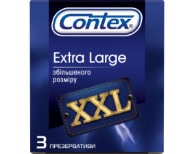 Фото - Презервативы Contex (Контекс) Extra Large XXL увеличенного размера 3шт