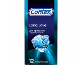 Фото - Презервативы Contex (Контекс) Long love с анестетиком 12шт