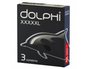 Фото - Презервативы Dolphi (Долфи) XXXXXL увеличенный размер 3шт