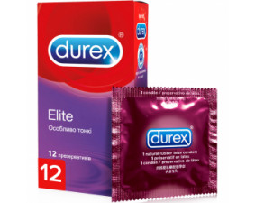 Фото - Презервативы Durex (Дюрекс) Elite особенно тонкие 12шт