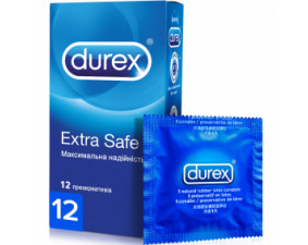 Фото - Презервативы Durex (Дюрекс) Extra Safe максимальная надежность 12шт