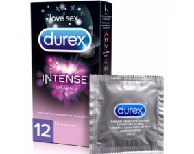 Фото - Презервативы Durex (Дюрекс) Intense Orgasmic рельефные со стимулирующим гелем-смазкой 12шт