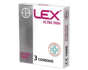 Фото - Презервативи LEX Ultra thin ультратонкі 3шт