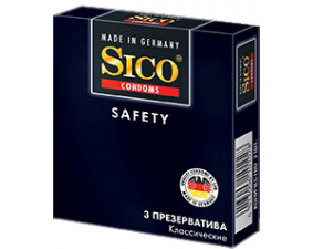 Фото - Презервативы Sico Safety классические 3шт