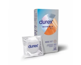 Фото - Презервативи латексні Durex Invisible XL ультратонкі збільшеного розміру, 12 штук