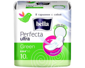 Фото - Прокладки гигиенические Bella Perfecta Ultra Green №10