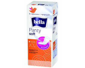 Фото - Прокладки гігієнічні щоденні Bella Panty Soft, 20 штук