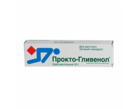 Фото - Прокто-гливенол крем 30г