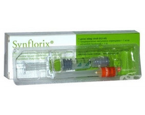 Фото - Синфлорикс вакцина для профилактики пневмококковой инфекции суспензия для инъекций 1доза 0.5мл №1