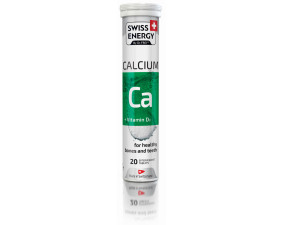 Фото - Swiss Energy (Свисс Энерджи) Кальциум + Витамин D3 шипучие таблетки №20